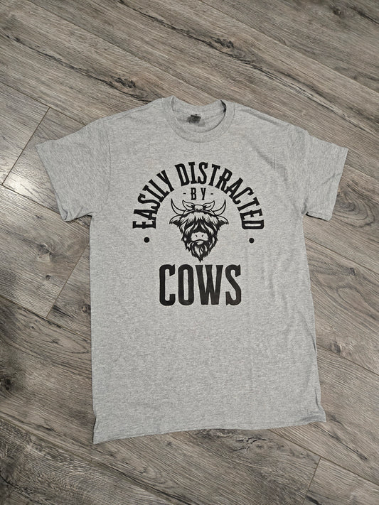 Easily Distracted by Cows Tee