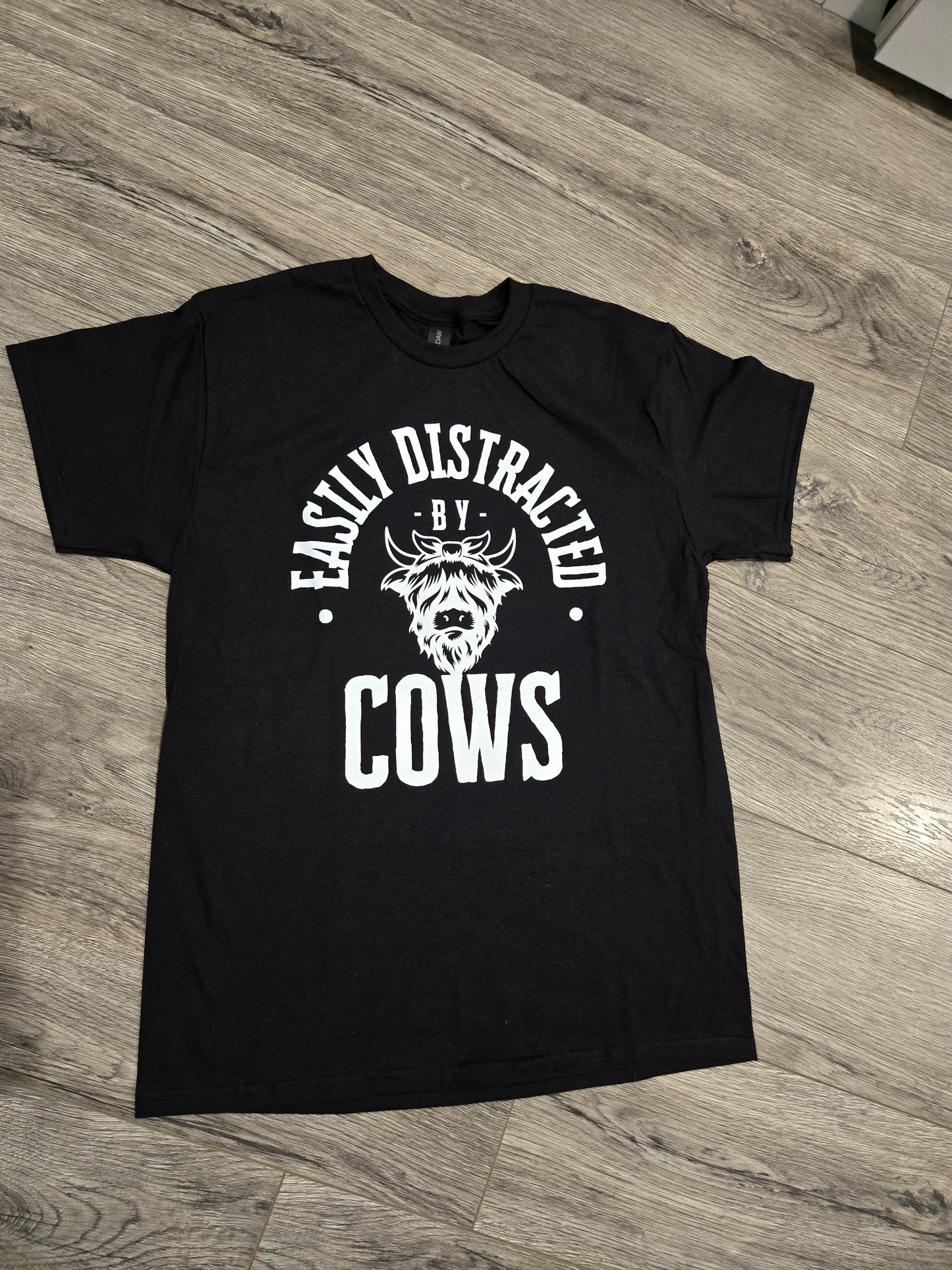 Easily Distracted by Cows Tee
