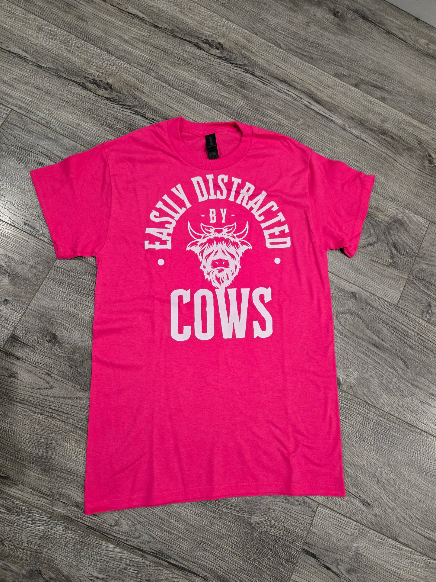Easily Distracted by Cows Tee
